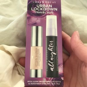 Urban decay travel duo- primer & setting spray